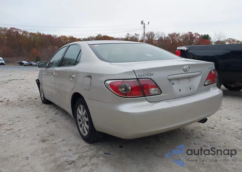 2004 Lexus Es 330 from USA, damaged, VIN JTHBA30G845055310